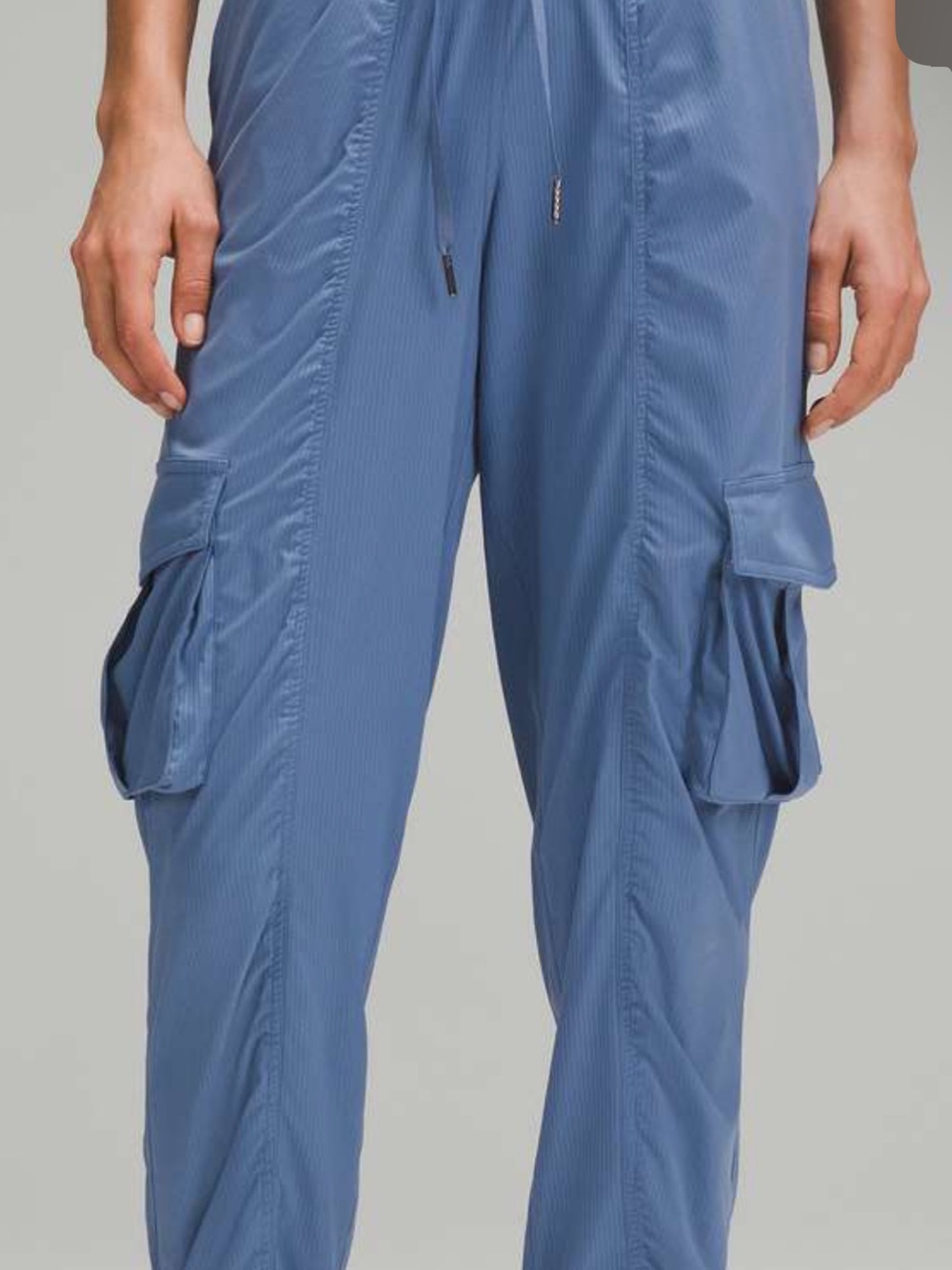 Lululemon Dance Studio Relaxed-Fit Mid-Rise Cargo Joggers Oasis Blue